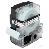 Epson LC-7TBN9 - 9m zwart op transparant / gelamineerd tape / 36mm (origineel)