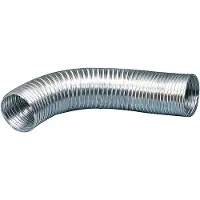 Fixapart Semidec Flexibele Aluminium Afvoerslang 152mm - 3 meter