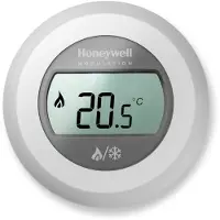 Honeywell Round kamerthermostaat verwarmen/koelen 24V Modulation wit