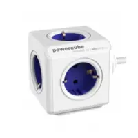 Allocacoc PowerCube Extended incl. 1,5 m kabel blauw Type F