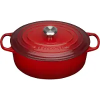 Le Creuset Gietijzeren Ovale Braadpan Kersenrood 31cm 6,3l