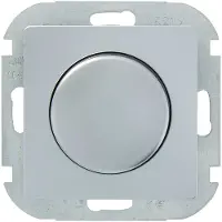 Plieger Luna dimmer aluminium voor halogeen-/gloeilamp