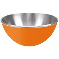 Zak!Designs Gemini Kom - Dubbelwandig - RVS - Ø 25 cm - Coral