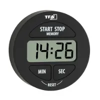 TFA 38.2022.01 Minuteur électronique avec chronomètre