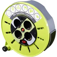 Masterplug CMG08164SL-PX Pro-XT Kabelhaspel - 8m - 4 stopcontacten