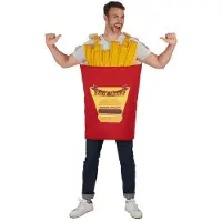 Vegaoo Frietzak kostuum voor volwassenen
