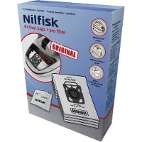 Nilfisk Elite Stofzakken (4 stuks)