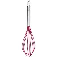 Cuisipro Klassieke klopper - 5 draden - rood - 25 cm