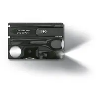 Victorinox SwissCard Victorinox Lite 13 Functies Transparant Zwart