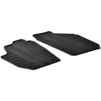 GledRing Rubbermatten Skoda Roomster / Practic 2007- (T profiel 2-delig) voor o.a. SKODA