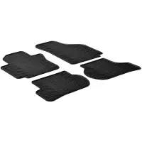 GledRing Rubbermatten Volkswagen Golf V,VI Plus 2009- / Seat Toledo 2005-2012 (T profiel 4-delig + montagecli voor o.a. SEAT, VOLKSWAGEN