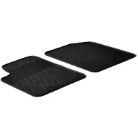 GledRing Rubbermatten Citroen Berlingo / Peugeot Partner van 2002 tot 2008 (G profiel 2-delig + montageclips) voor o.a. CITROEN, PEUGEOT