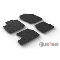 GledRing Rubbermatten Honda Civic Diesel 2012- (T profiel 4-delig + montageclips) voor o.a. HONDA