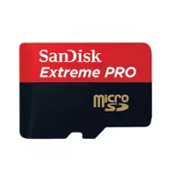 SanDisk microSDXC Extreme Pro 64GB 100MB/s A1 U3 + SD adapter