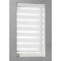 Pure Living - Duo Rolgordijn Lichtdoorlatend - White - 90x240 cm