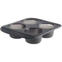 Mastrad f41374 moule 4 babas silicone 27 x 21 x 6 cm