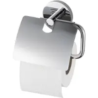 Aqualux Pro2000 Toiletrolhouder met klep chroom 1190860