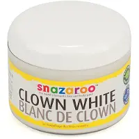 Snazaroo Kinderschminke - 250 ml - Clown weiß - - One Size - Schminke