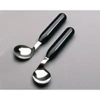 Etac - Lichtgewicht gebogen lepel - Dikke handgreep rechtshandig - 12 cm
