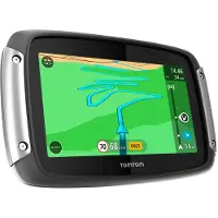 TomTom Rider 400 EU navigator - Vast 10,9 cm (4.3") - Touchscreen - 280 g - Zwart, Zilver