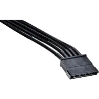 Bequiet Stroom Aansluitkabel [1x SATA-stroomstekker - 1x ! stroomaansluiting modulair] 0.60 m Zwart