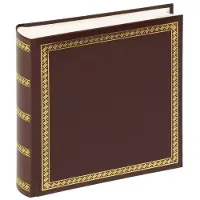 Walther design MX-101-P Das schicke Dicke - Classic album - Formaat 29 x 32 cm - 100 witte pagina's - Bruin