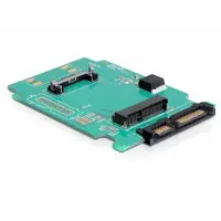 DeLOCK Adapter Serieel [1x SATA - 1x mSATA] Groen