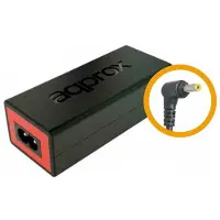 Approx appA09 Binnen 90W Zwart, Rood netvoeding & inverter