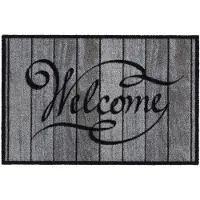 MD-ENTREE Schoonloopmat Ambiance Welcome wood classic 50x75 cm