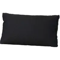 Madison Loungekussen Rug Rib Black (73 x 40 cm)