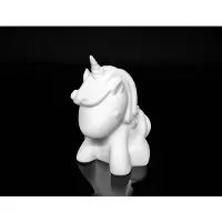 Fizz Creations Sfeerlicht Eenhoorn Junior 15 Cm Wit