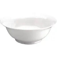 Olympia porselein witte luxe saladeschaal | stuks 6