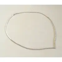 Christian Wit gouden zirkonia collier