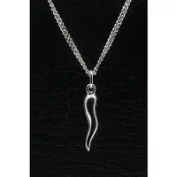 MOOYE ® - Collectie Zilveren Gelukswortel ketting hanger