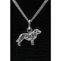 MOOYE ® - Collectie Zilveren Kuvasz ketting hanger - klein