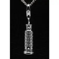 MOOYE ® - Collectie Zilveren Toren van Pisa hanger n bedel