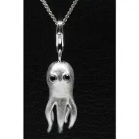 MOOYE ® - Collectie Zilveren Octopus mat hanger n bedel