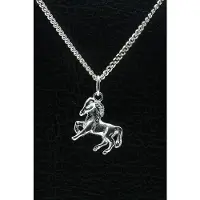 MOOYE ® - Collectie Zilveren Paard ketting hanger - klein