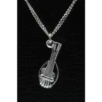 MOOYE ® - Collectie Zilveren Mandoline ketting hanger