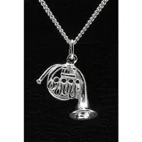 MOOYE ® - Collectie Zilveren Waldhoorn ketting hanger