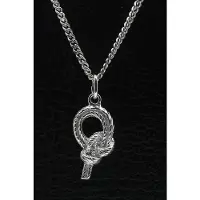 MOOYE ® - Collectie Zilveren Touwknoop klein ketting hanger
