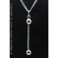 MOOYE ® - Collectie Zilveren Majorettestok ketting hanger