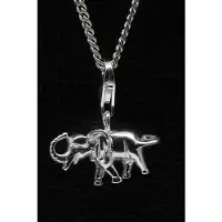 MOOYE ® - Collectie Zilveren Olifant klein hanger n bedel