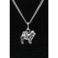 MOOYE ® - Collectie Zilveren Japanse kees ketting hanger - klein