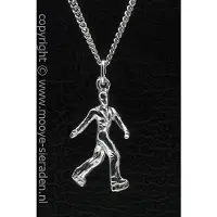 MOOYE ® - Collectie Zilveren IJsdanser ketting hanger