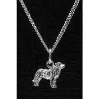 MOOYE ® - Collectie Zilveren Mastin de los pinieos ketting hanger - klein