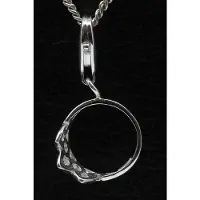 MOOYE ® - Collectie Zilveren Kroon ring hanger n bedel