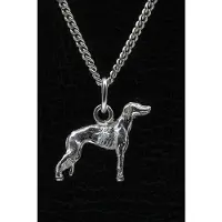 MOOYE ® - Collectie Zilveren Sloughi ketting hanger - klein
