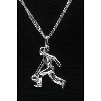 MOOYE ® - Collectie Zilveren Bowler ketting hanger