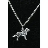 MOOYE ® - Collectie Zilveren Ierse setter ketting hanger